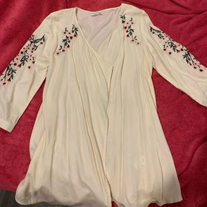 Womens cream Kimono size large